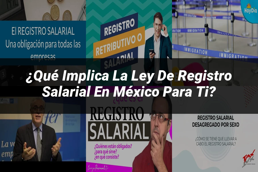 "¿Qué Implica la Ley de Registro Salarial en México para Ti?"