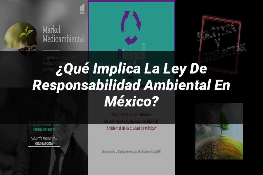 "¿Qué Implica la Ley de Responsabilidad Ambiental en México?"