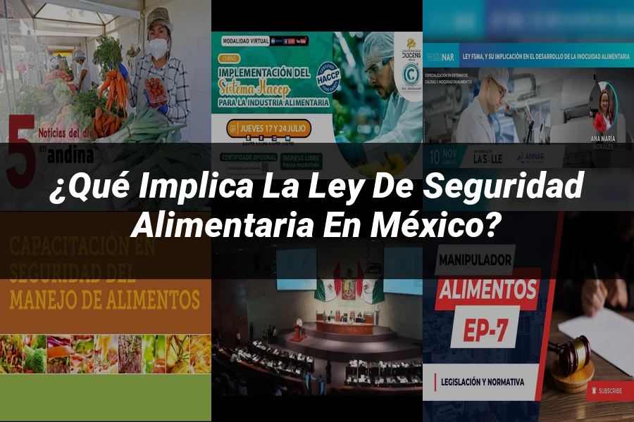 "¿Qué Implica la Ley de Seguridad Alimentaria en México?"