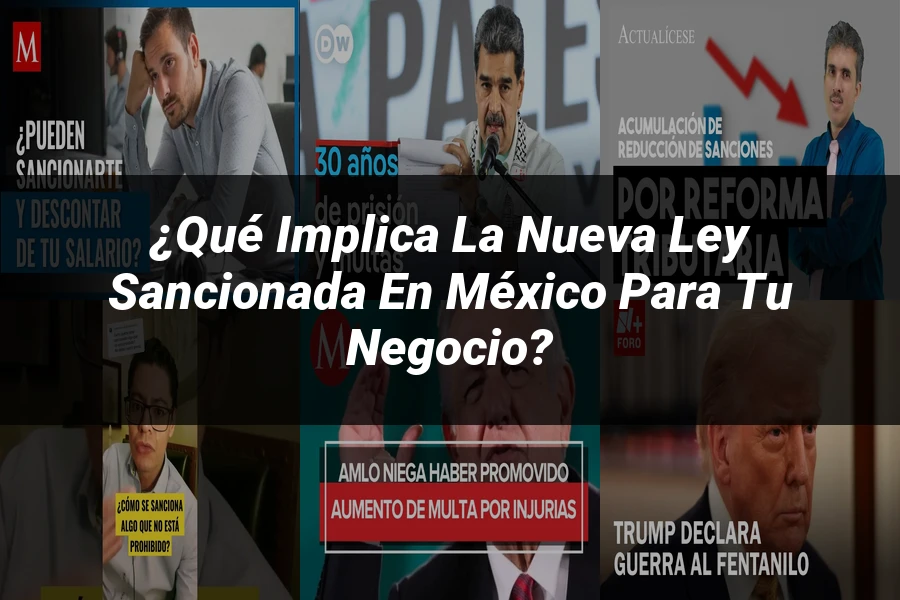 "¿Qué Implica la Nueva Ley Sancionada en México para Tu Negocio?"