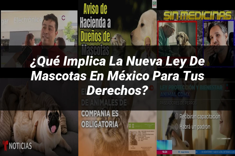 "¿Qué Implica la Nueva Ley de Mascotas en México para tus Derechos?"