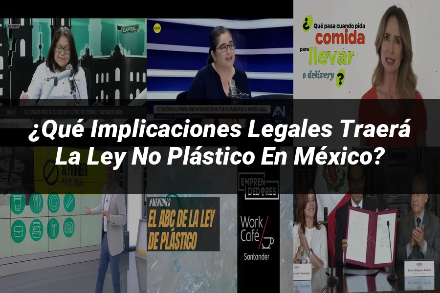 "¿Qué Implicaciones Legales Traerá la Ley No Plástico en México?"