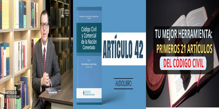"¿Qué Implicaciones Tiene el Artículo 42 del Código Civil en México?"