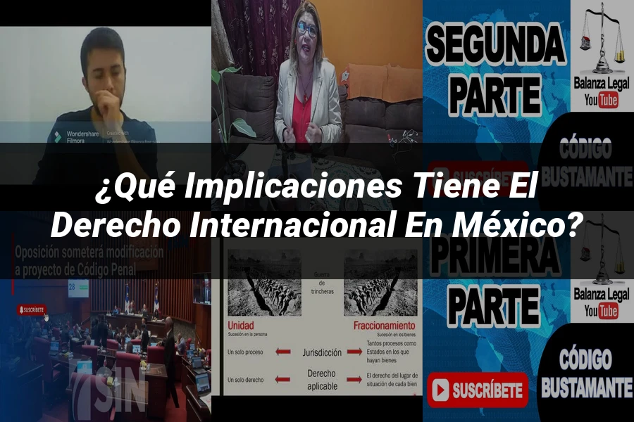 "¿Qué Implicaciones Tiene el Derecho Internacional en México?"