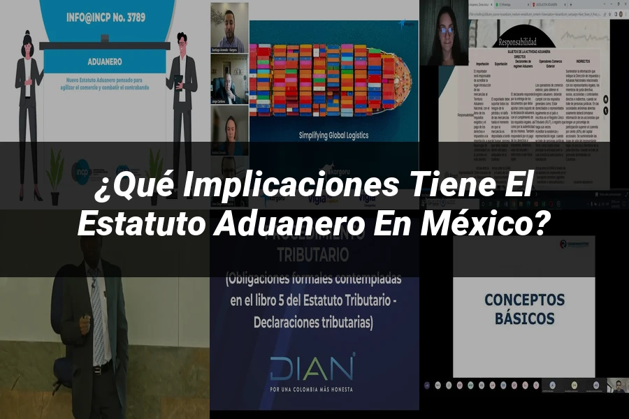 "¿Qué Implicaciones Tiene el Estatuto Aduanero en México?"