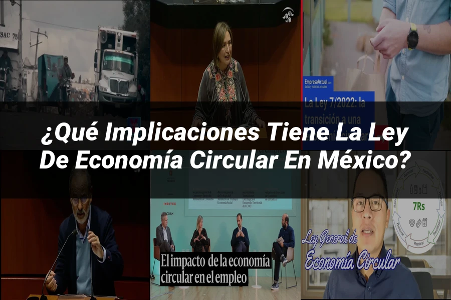 "¿Qué Implicaciones Tiene la Ley de Economía Circular en México?"