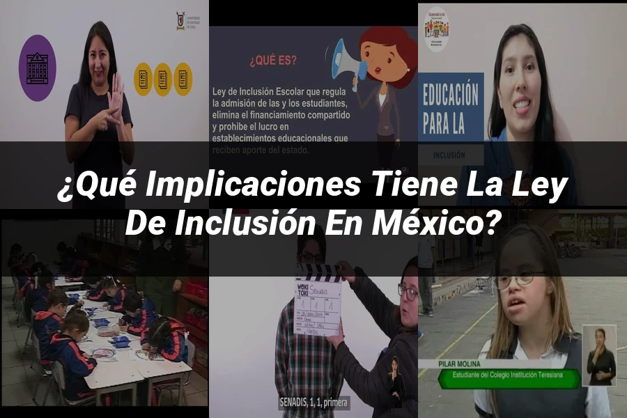 "¿Qué Implicaciones Tiene la Ley de Inclusión en México?"