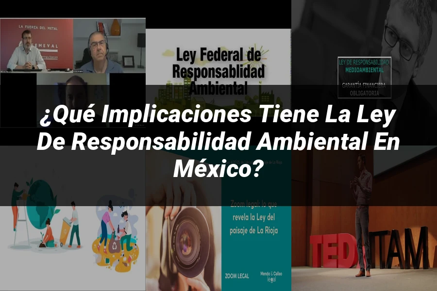 "¿Qué Implicaciones Tiene la Ley de Responsabilidad Ambiental en México?"