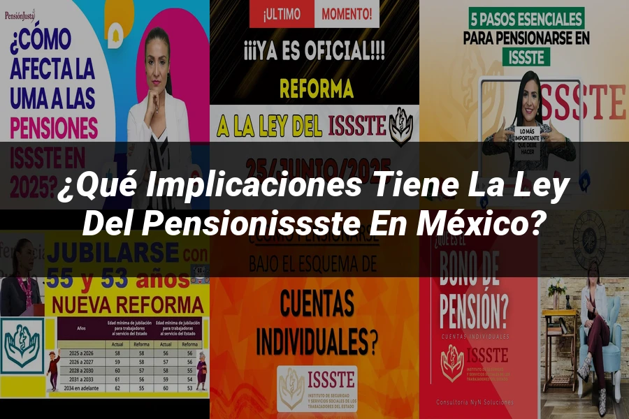 "¿Qué Implicaciones Tiene la Ley del Pensionissste en México?"