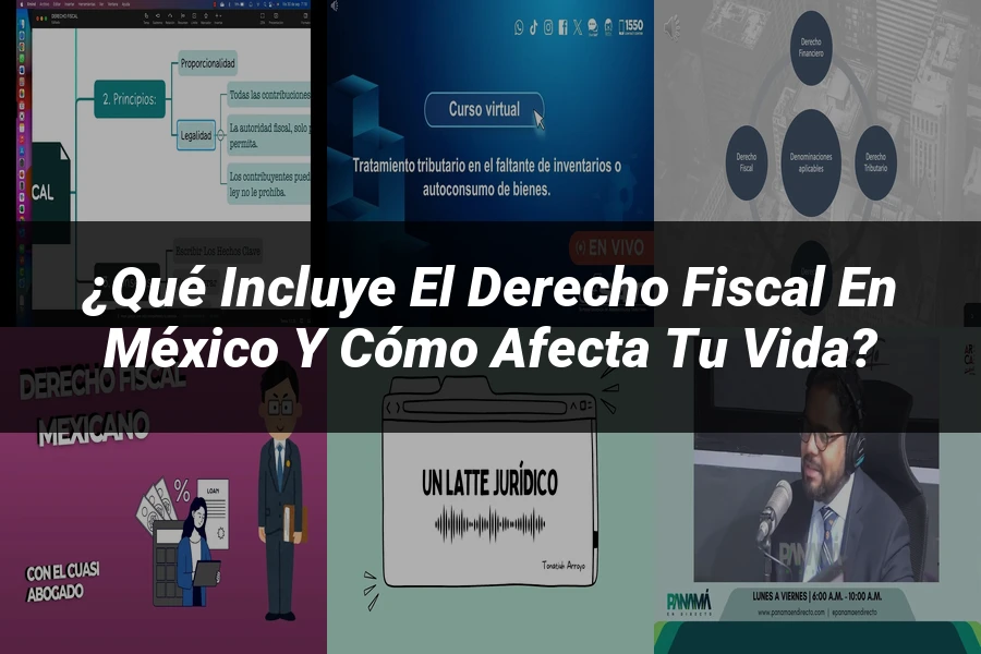 "¿Qué Incluye el Derecho Fiscal en México y Cómo Afecta tu Vida?"