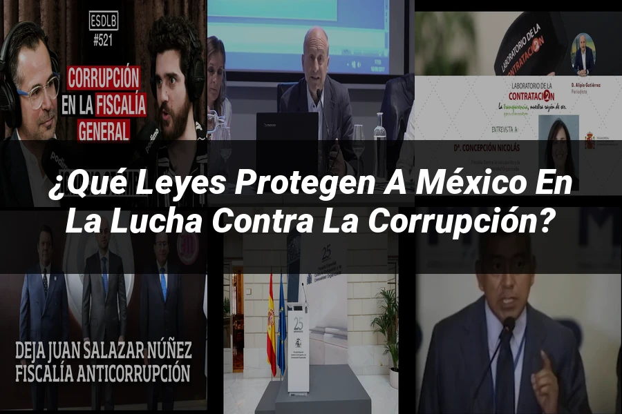 "¿Qué Leyes Protegen a México en la Lucha contra la Corrupción?"