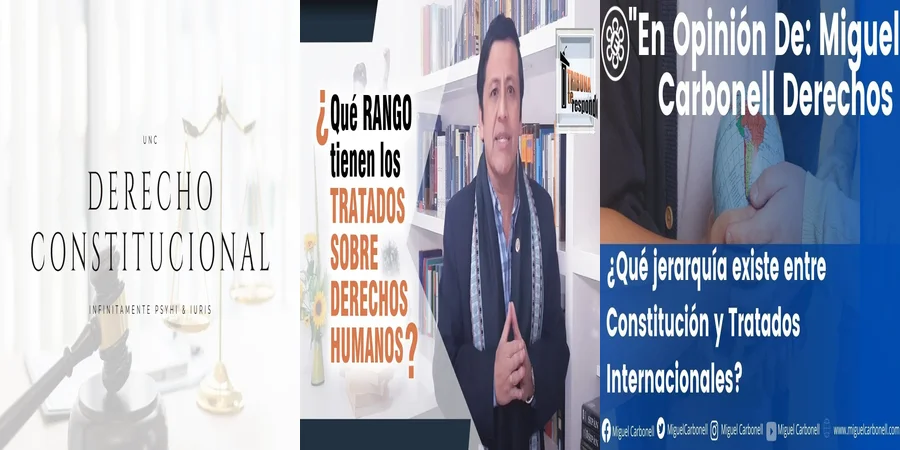 "¿Qué Lugar Ocupan los Tratados Internacionales en la Constitución de México?"
