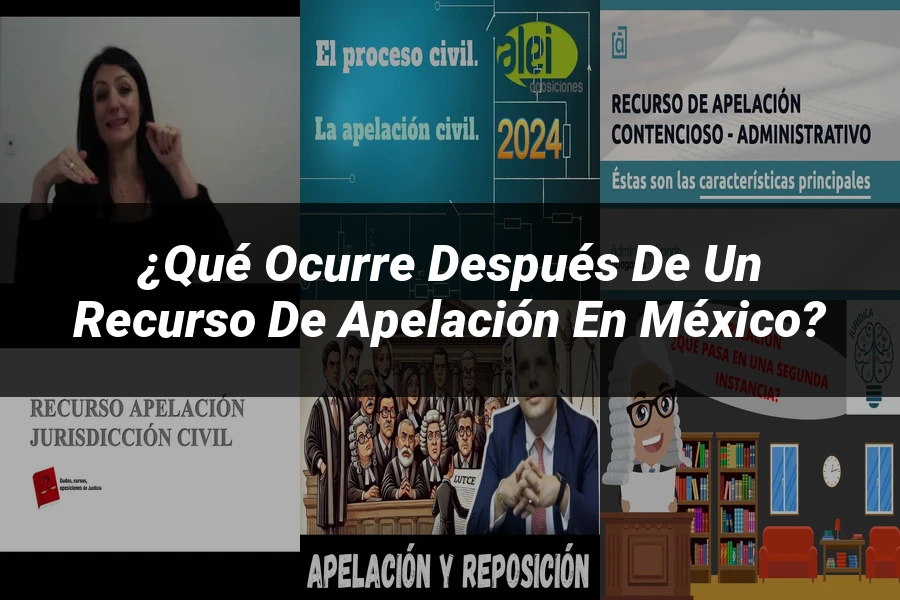"¿Qué Ocurre Después de un Recurso de Apelación en México?"