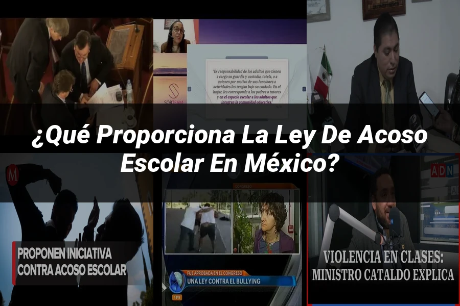 "¿Qué Proporciona la Ley de Acoso Escolar en México?"