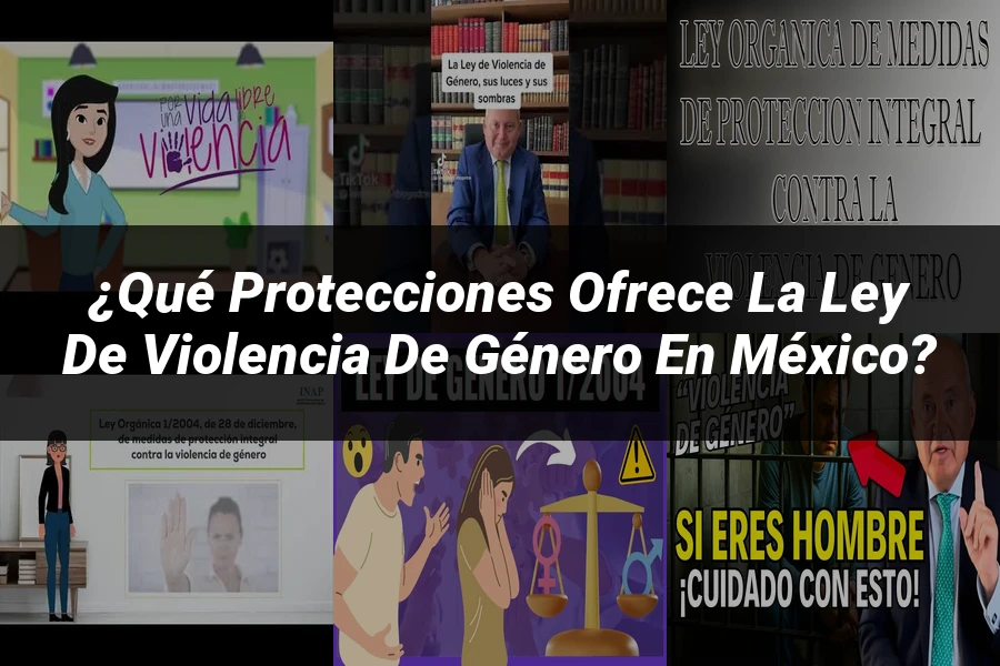 "¿Qué Protecciones Ofrece la Ley de Violencia de Género en México?"