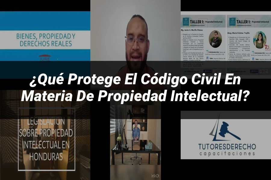 "¿Qué Protege el Código Civil en Materia de Propiedad Intelectual?"