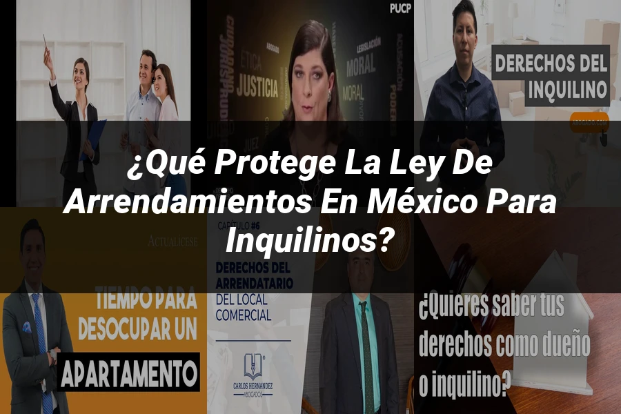 "¿Qué Protege la Ley de Arrendamientos en México para Inquilinos?"