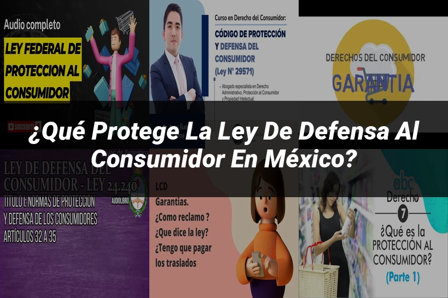 "¿Qué Protege la Ley de Defensa al Consumidor en México?"