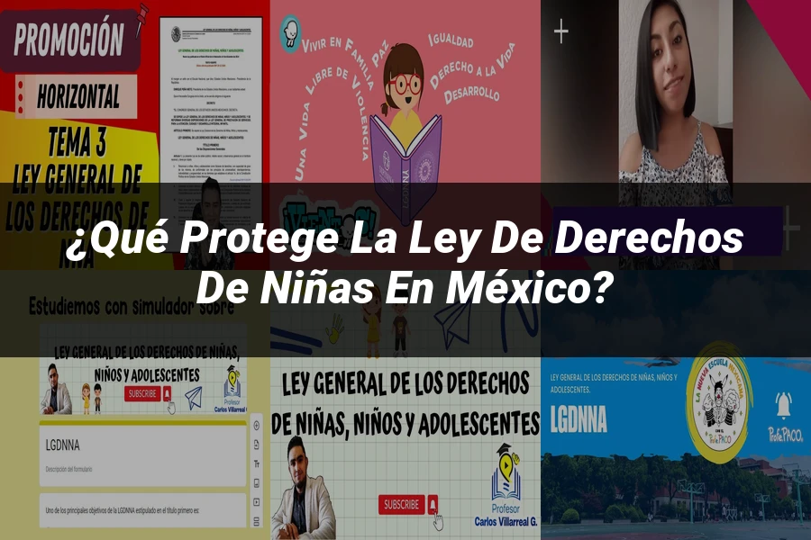 "¿Qué Protege la Ley de Derechos de Niñas en México?"