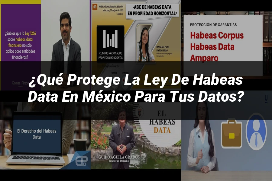 "¿Qué Protege la Ley de Habeas Data en México para tus Datos?"