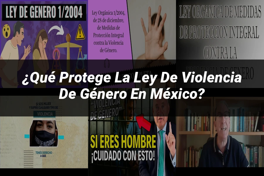 "¿Qué Protege la Ley de Violencia de Género en México?"