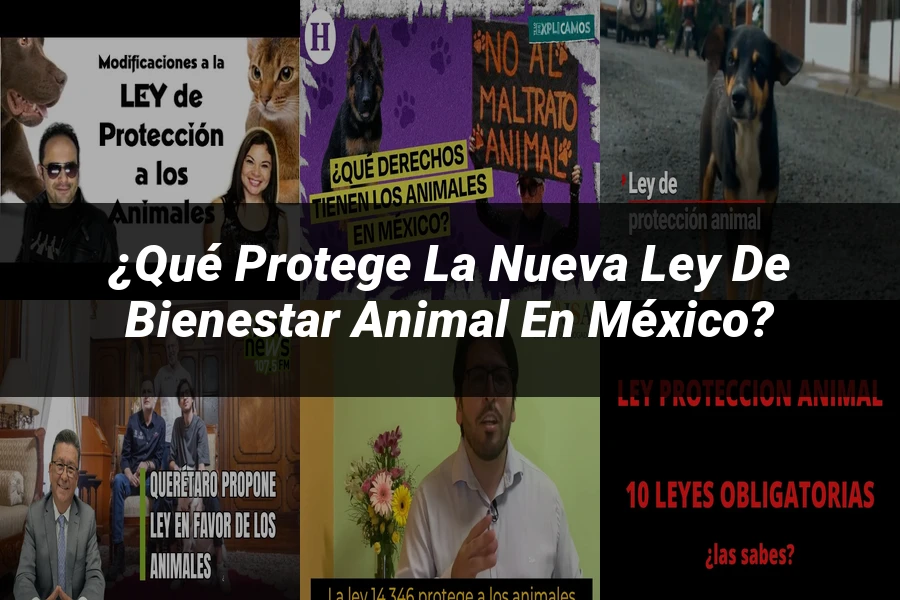 "¿Qué Protege la Nueva Ley de Bienestar Animal en México?"