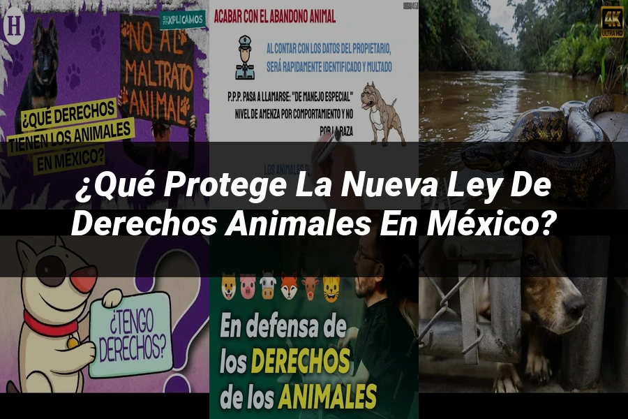 "¿Qué Protege la Nueva Ley de Derechos Animales en México?"