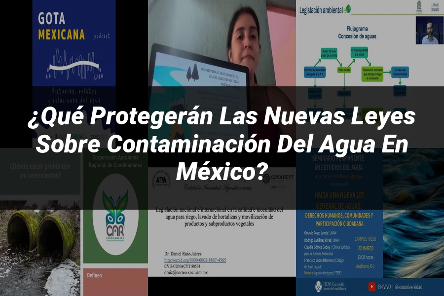 "¿Qué Protegerán las Nuevas Leyes sobre Contaminación del Agua en México?"