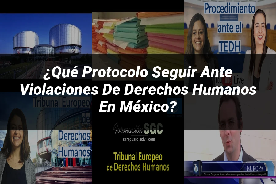 "¿Qué Protocolo Seguir ante Violaciones de Derechos Humanos en México?"