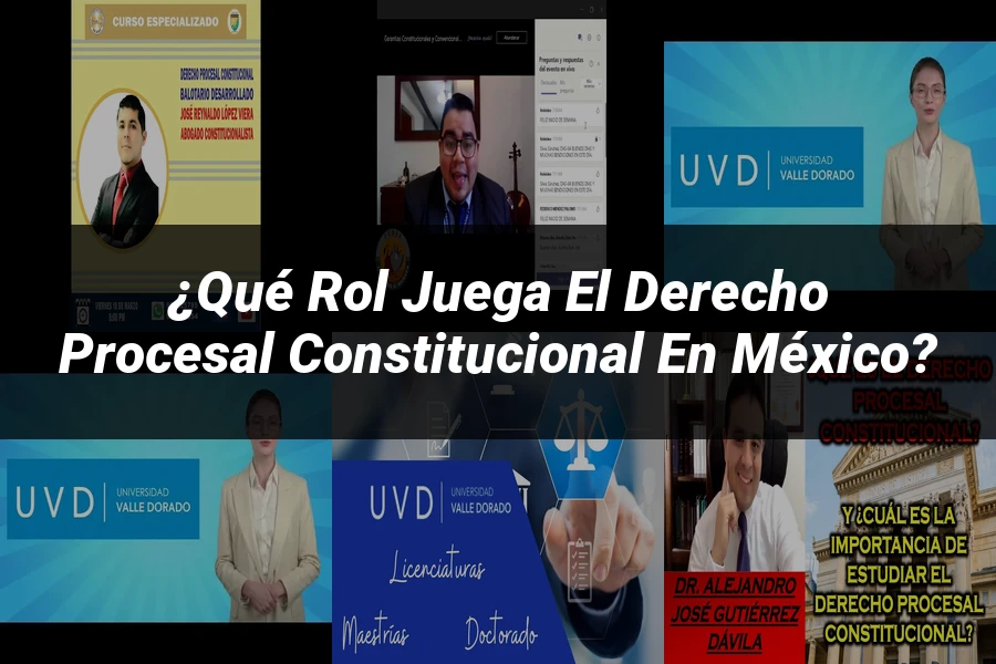 "¿Qué Rol Juega el Derecho Procesal Constitucional en México?"