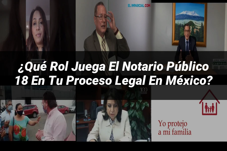 "¿Qué Rol Juega el Notario Público 18 en Tu Proceso Legal en México?"
