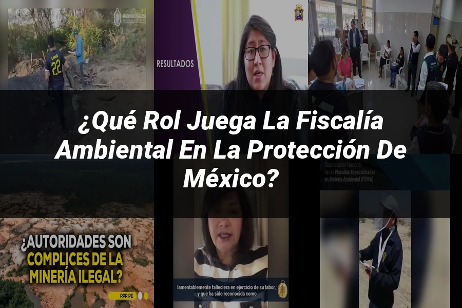"¿Qué Rol Juega la Fiscalía Ambiental en la Protección de México?"
