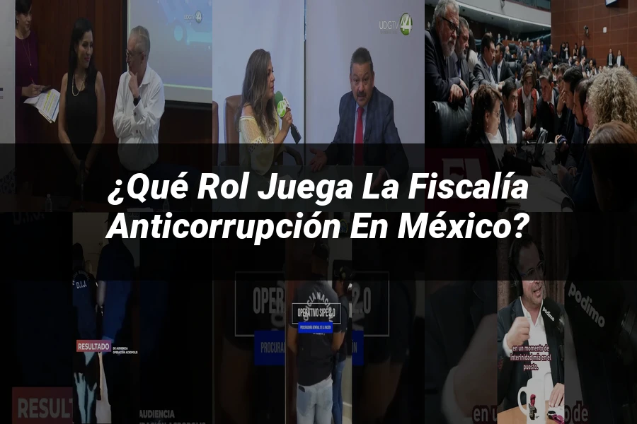 "¿Qué Rol Juega la Fiscalía Anticorrupción en México?"