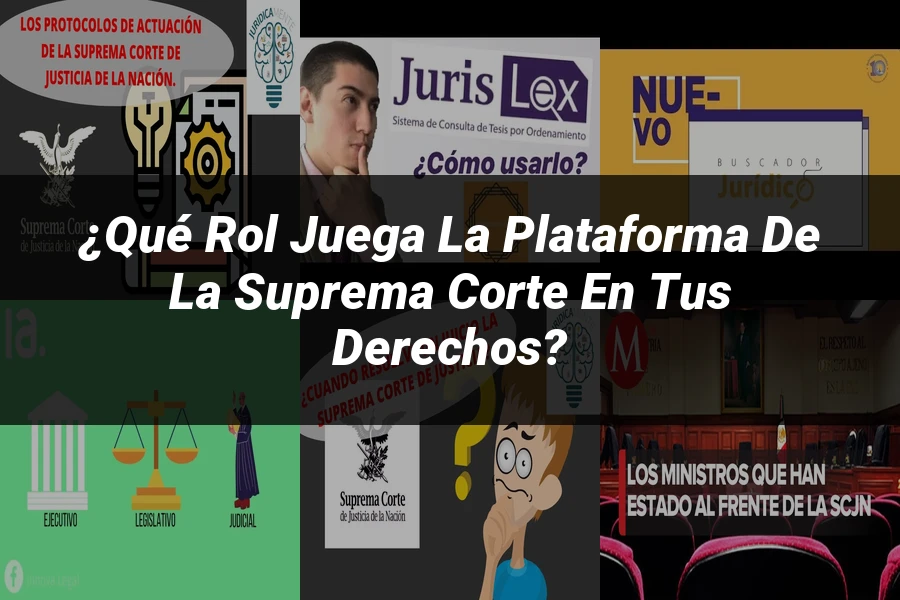 "¿Qué Rol Juega la Plataforma de la Suprema Corte en tus Derechos?"