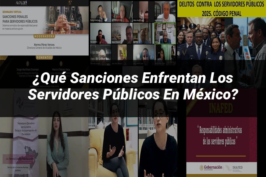 "¿Qué Sanciones Enfrentan los Servidores Públicos en México?"