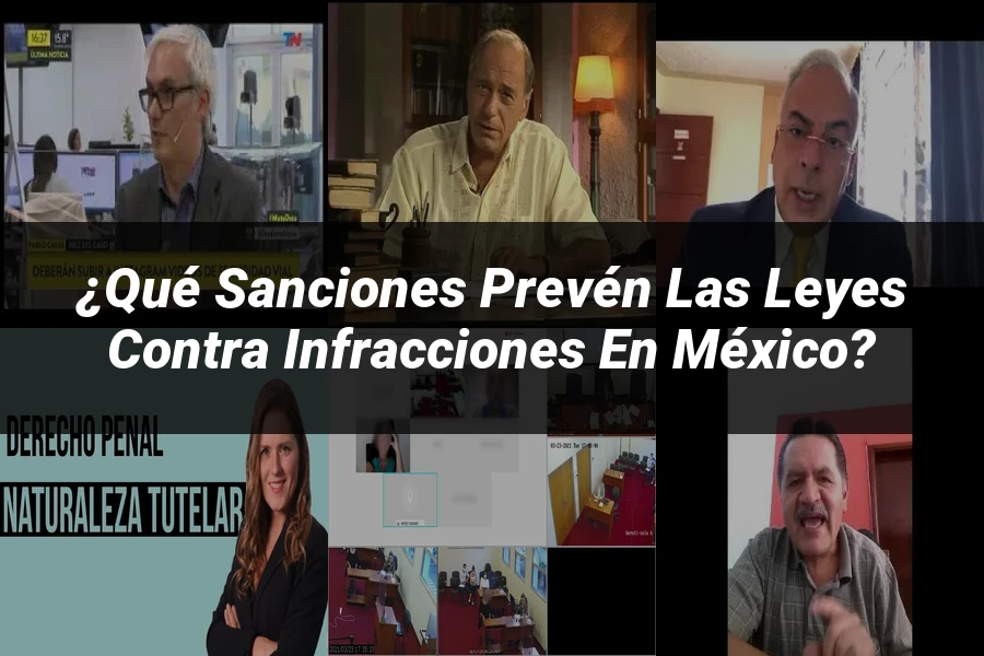 "¿Qué Sanciones Prevén las Leyes Contra Infracciones en México?"