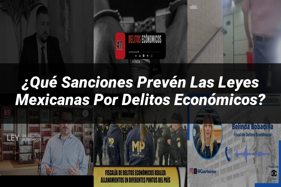 "¿Qué Sanciones Prevén las Leyes Mexicanas por Delitos Económicos?"