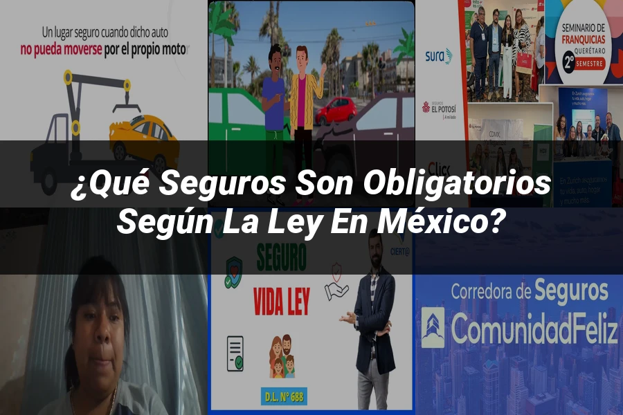 "¿Qué Seguros Son Obligatorios según la Ley en México?"