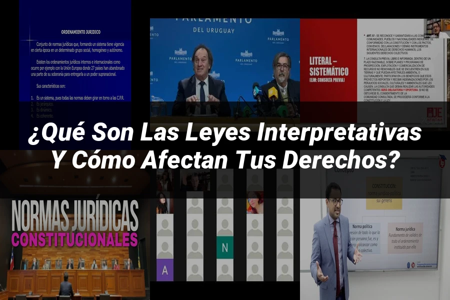 "¿Qué Son las Leyes Interpretativas y Cómo Afectan Tus Derechos?"