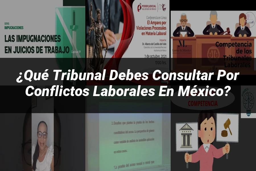 "¿Qué Tribunal Debes Consultar por Conflictos Laborales en México?"
