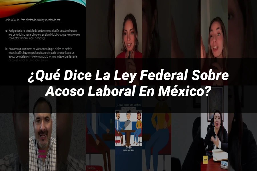 "¿Qué dice la Ley Federal sobre acoso laboral en México?"