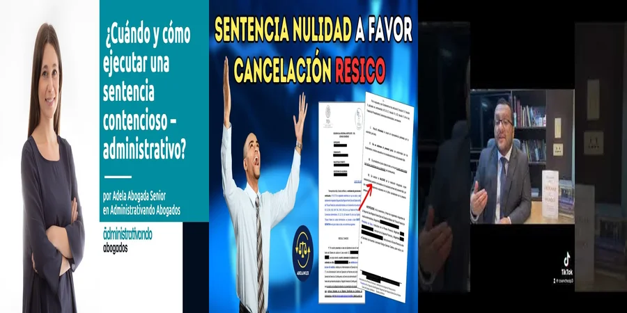 "¿Qué implica una sentencia administrativa en México?"