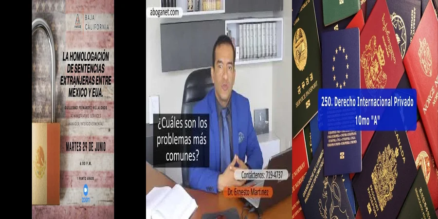 "¿Reconocen en México las sentencias extranjeras en divorcios?"
