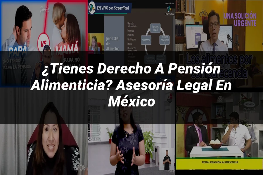 "¿Tienes Derecho a Pensión Alimenticia? Asesoría Legal en México"