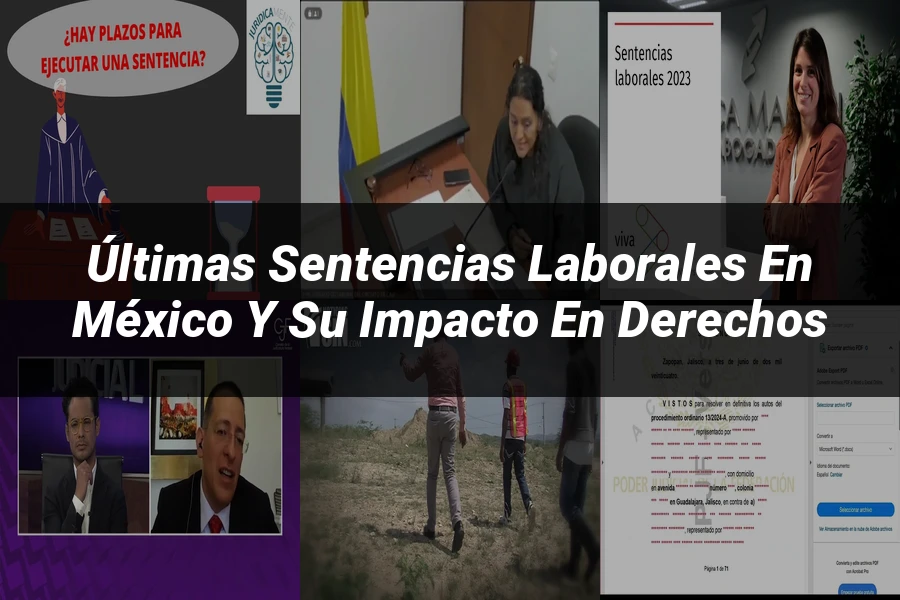 "Últimas Sentencias Laborales en México y su Impacto en Derechos"