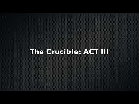 The Significance of Act 3 in The Crucible: A Comprehensive Analysis