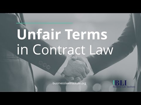 Challenging Unfair Contract Terms: A Guide to Protecting Your Rights