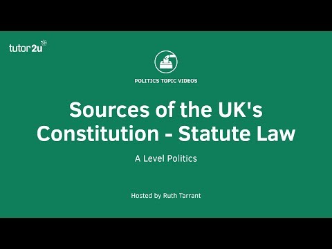 Understanding Statute Law in the United Kingdom