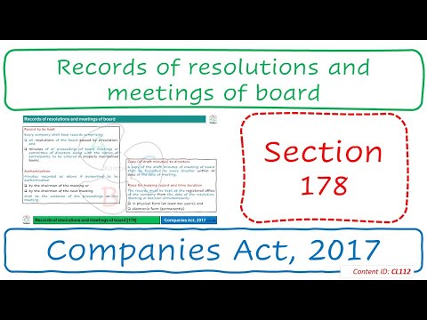 Understanding Section 178 of Companies Ordinance: Key Information and Implications