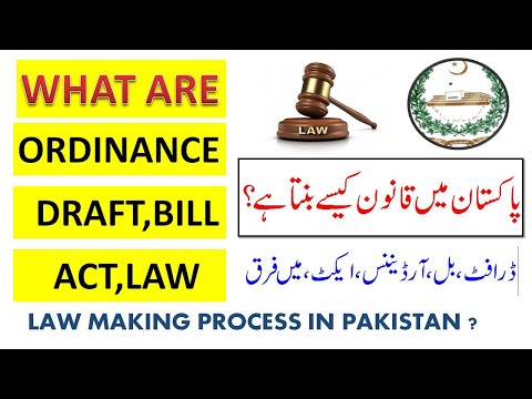 Understanding the Process of Passing Ordinances in Pakistan